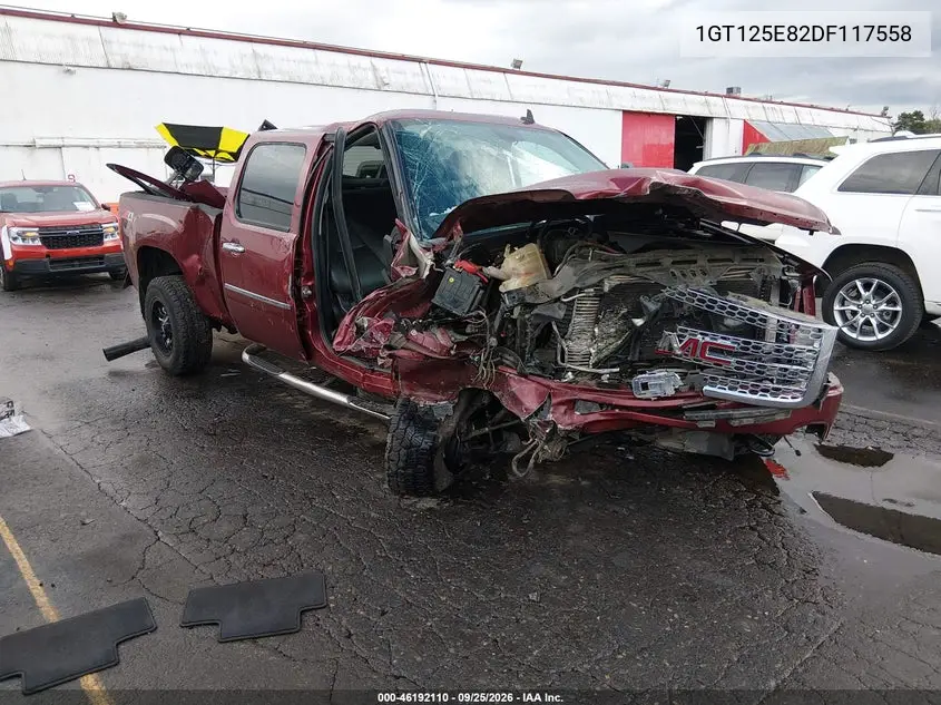 GMC SIERRA 2013, VIN 1GT125E82DF117558