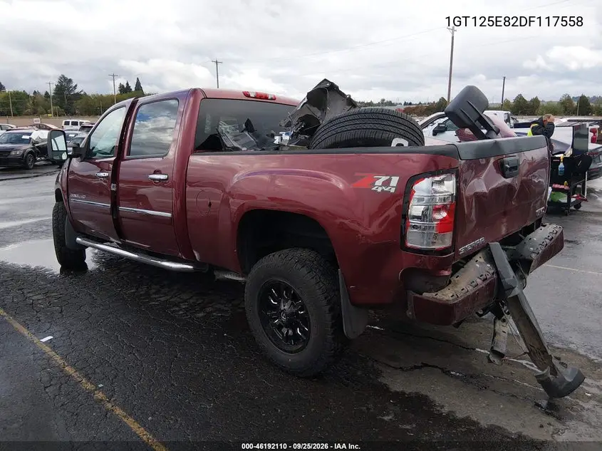2013 GMC SIERRA VIN 1GT125E82DF117558 — фото 3