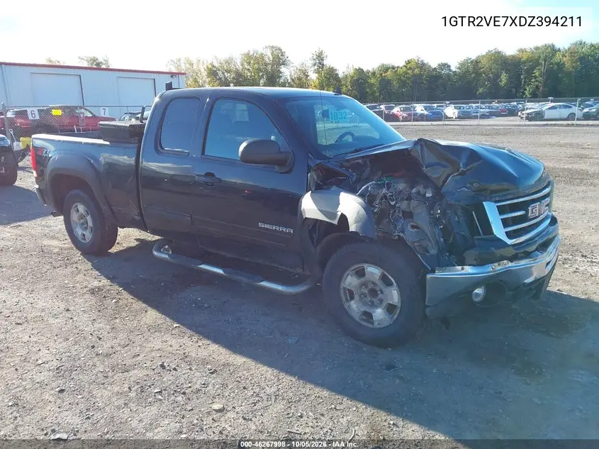 GMC SIERRA 2013, VIN 1GTR2VE7XDZ394211
