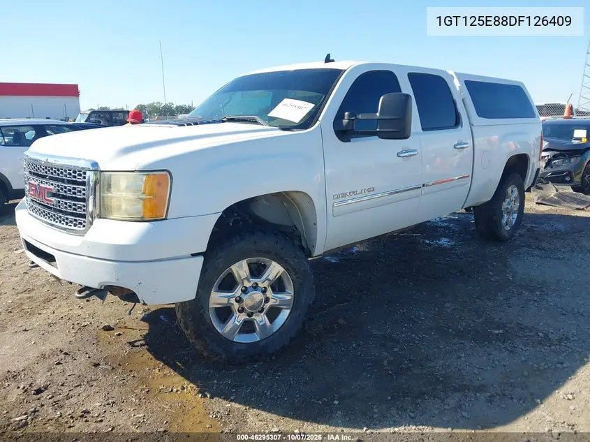 2013 GMC SIERRA VIN 1GT125E88DF126409 — фото 2