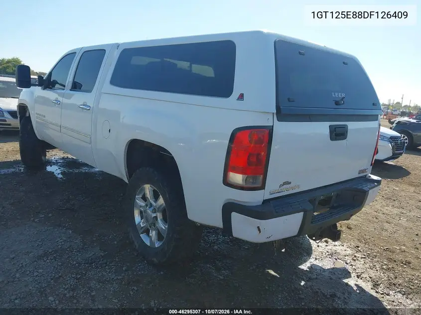 2013 GMC SIERRA VIN 1GT125E88DF126409 — фото 3