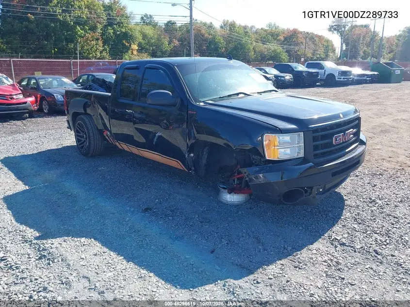 GMC SIERRA 2013, VIN 1GTR1VE00DZ289733