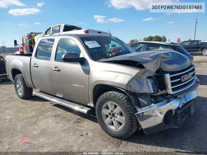 GMC SIERRA 2013, VIN 3GTP2WE76DG157485