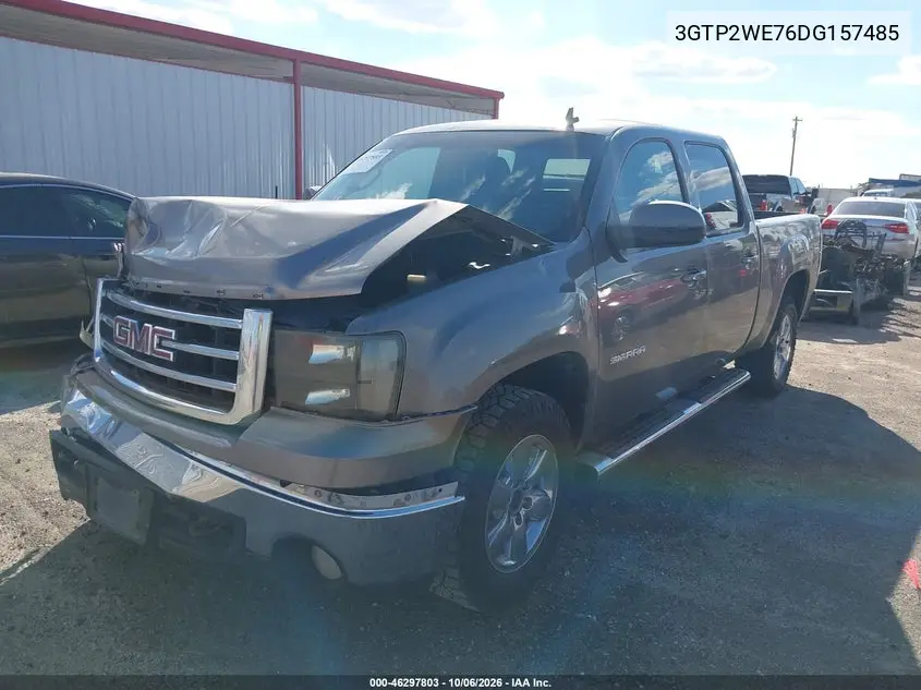 2013 GMC SIERRA VIN 3GTP2WE76DG157485 — фото 2
