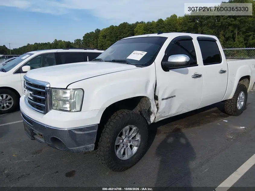 2013 GMC SIERRA VIN 3GTP2VE76DG365330 — фото 2