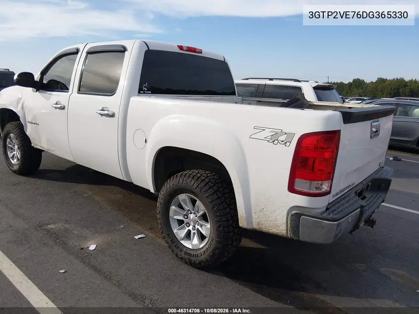 2013 GMC SIERRA VIN 3GTP2VE76DG365330 — фото 3