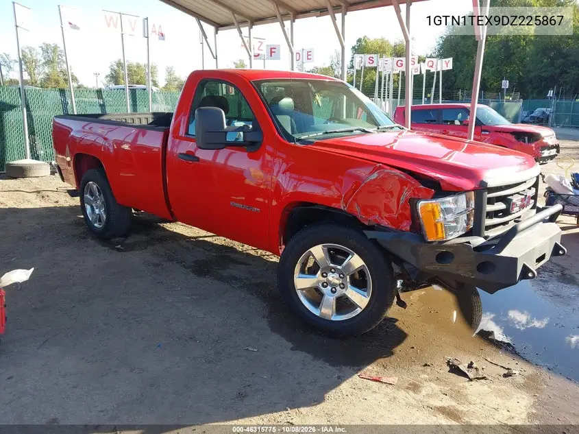 GMC SIERRA 2013, VIN 1GTN1TEX9DZ225867