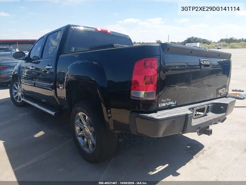 2013 GMC SIERRA VIN 3GTP2XE29DG141114 — фото 3