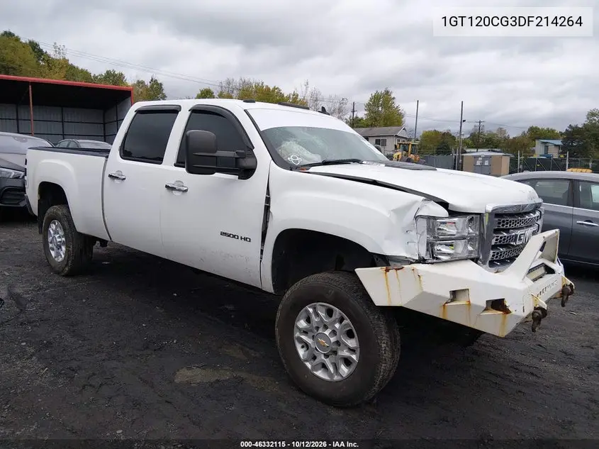 GMC SIERRA 2013, VIN 1GT120CG3DF214264