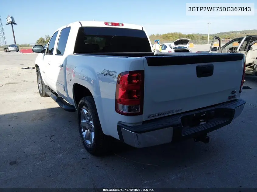 2013 GMC SIERRA VIN 3GTP2WE75DG367043 — фото 3
