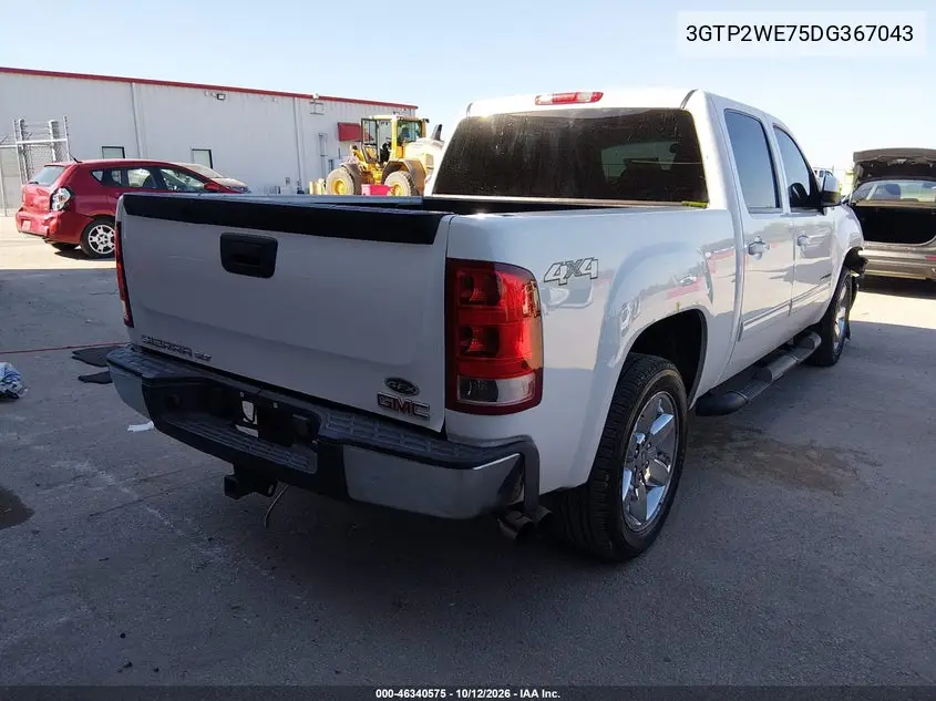 2013 GMC SIERRA VIN 3GTP2WE75DG367043 — фото 4