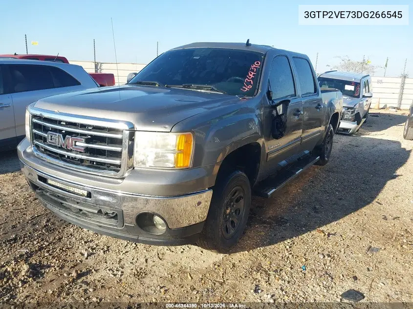 2013 GMC SIERRA VIN 3GTP2VE73DG266545 — фото 2