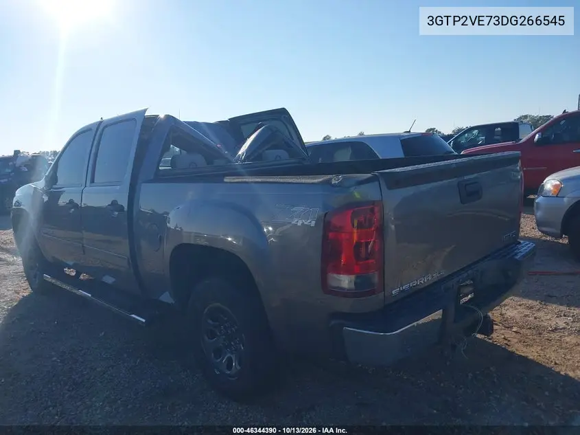 2013 GMC SIERRA VIN 3GTP2VE73DG266545 — фото 3