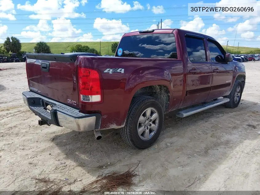 2013 GMC SIERRA VIN 3GTP2WE78DG260696 — фото 4