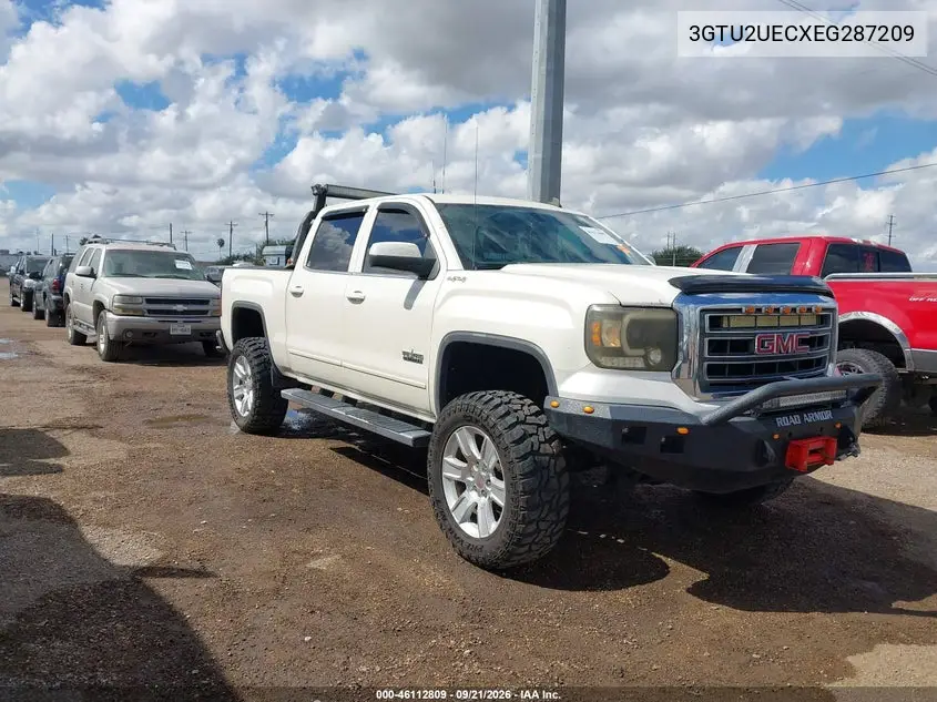 GMC SIERRA 2014, VIN 3GTU2UECXEG287209