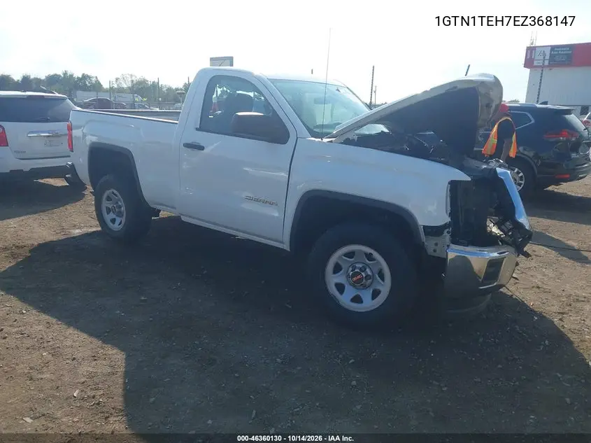 GMC SIERRA 2014, VIN 1GTN1TEH7EZ368147