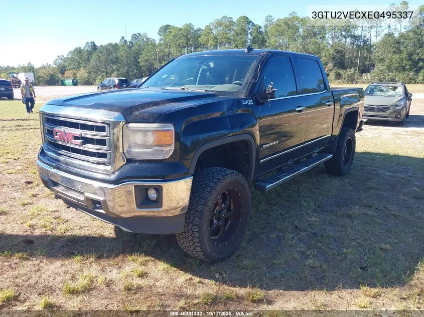 2014 GMC SIERRA VIN 3GTU2VECXEG495337 — фото 2