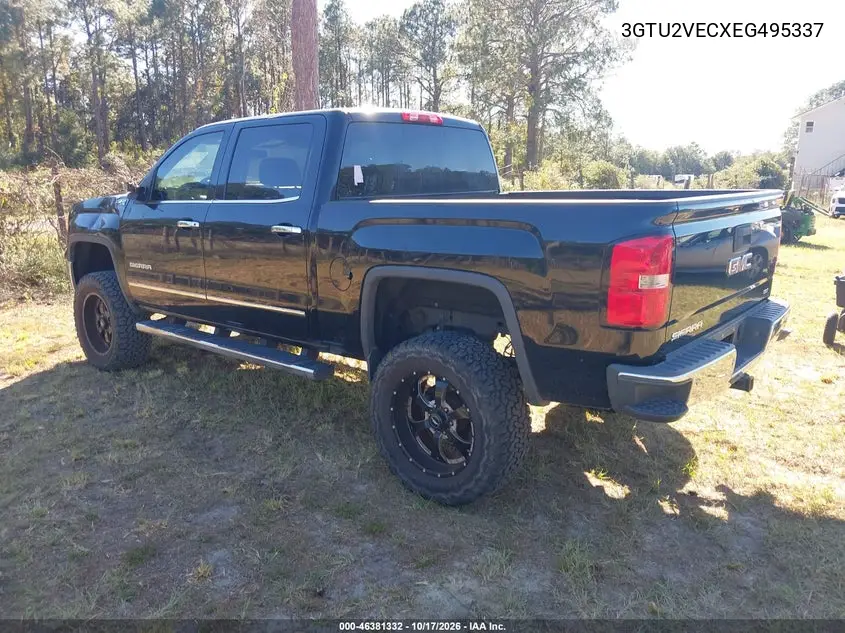 2014 GMC SIERRA VIN 3GTU2VECXEG495337 — фото 3