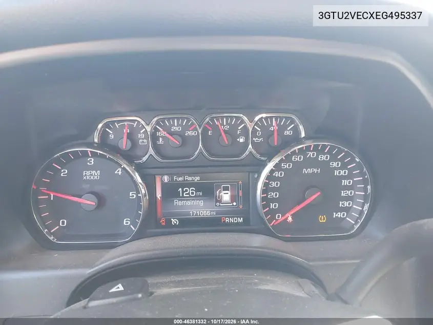 2014 GMC SIERRA VIN 3GTU2VECXEG495337 — фото 7