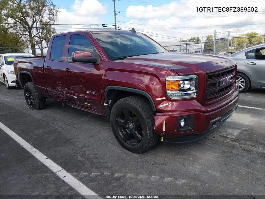 GMC SIERRA 2015, VIN 1GTR1TEC8FZ389502