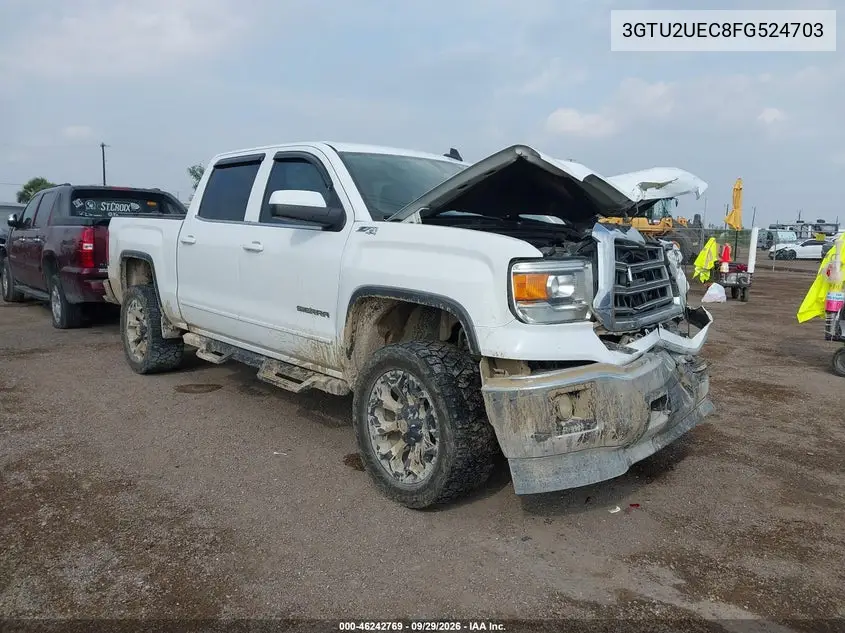 GMC SIERRA 2015, VIN 3GTU2UEC8FG524703
