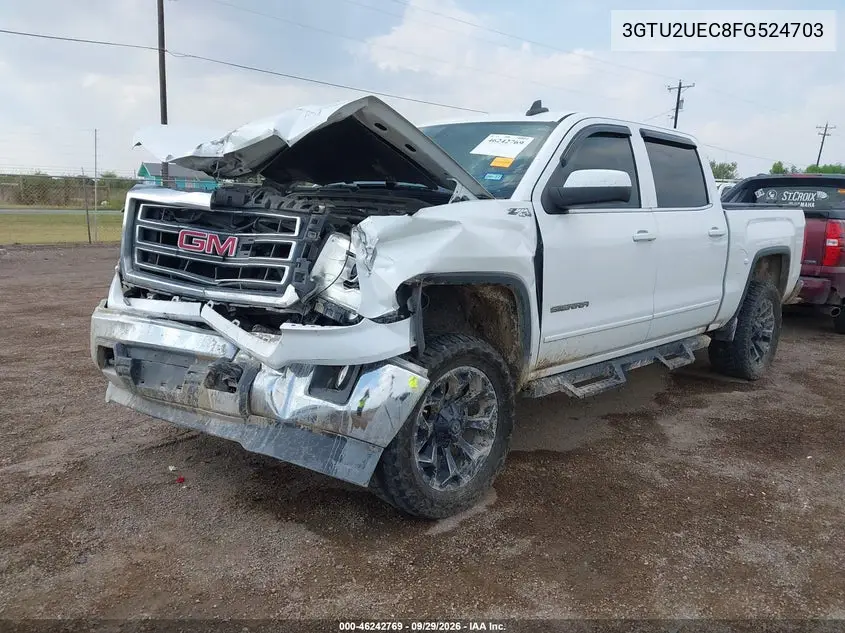 2015 GMC SIERRA VIN 3GTU2UEC8FG524703 — фото 2