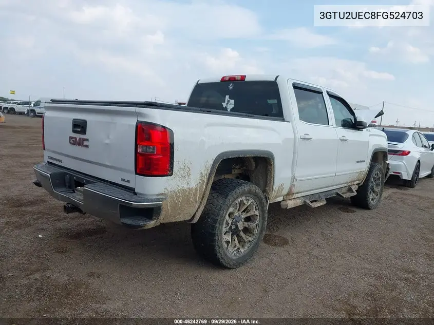2015 GMC SIERRA VIN 3GTU2UEC8FG524703 — фото 4