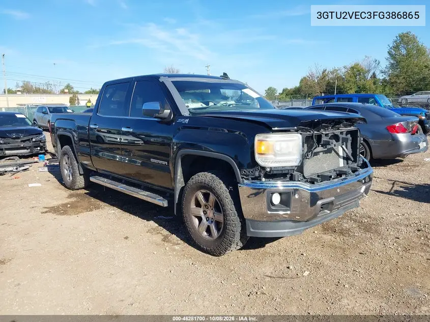GMC SIERRA 2015, VIN 3GTU2VEC3FG386865