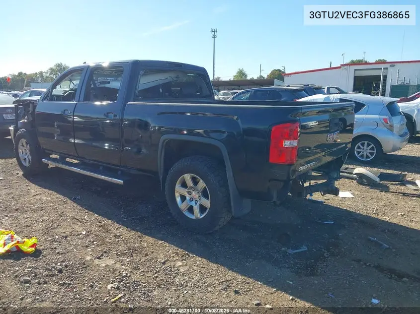 2015 GMC SIERRA VIN 3GTU2VEC3FG386865 — фото 3