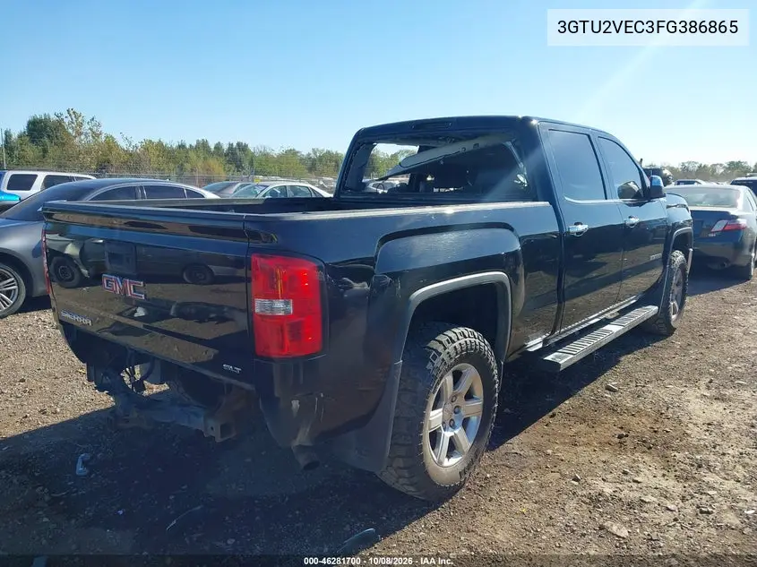 2015 GMC SIERRA VIN 3GTU2VEC3FG386865 — фото 4