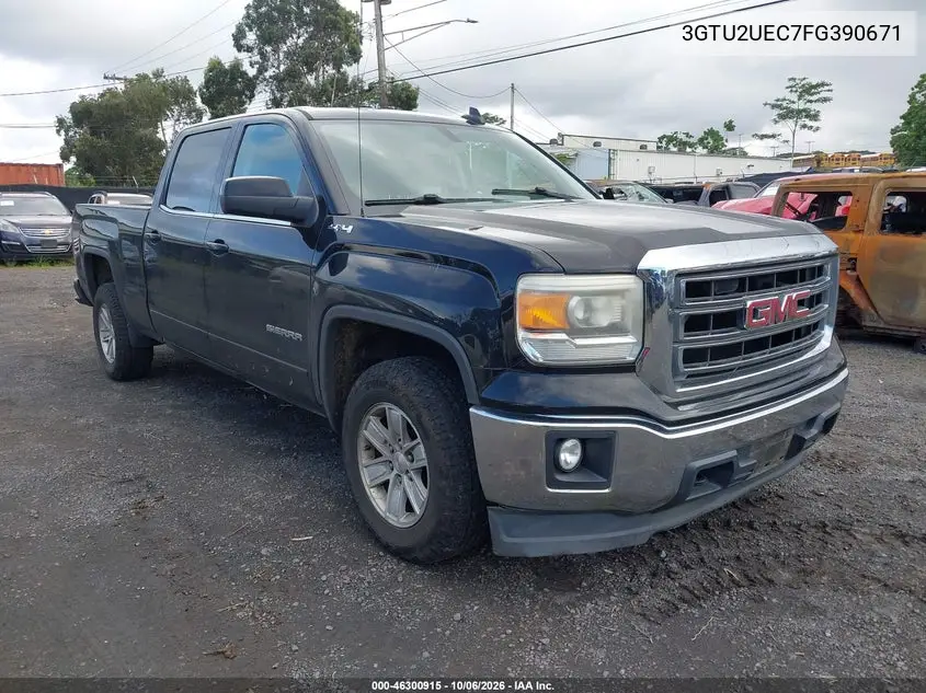 GMC SIERRA 2015, VIN 3GTU2UEC7FG390671