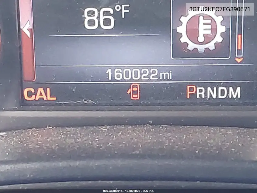 2015 GMC SIERRA VIN 3GTU2UEC7FG390671 — фото 15