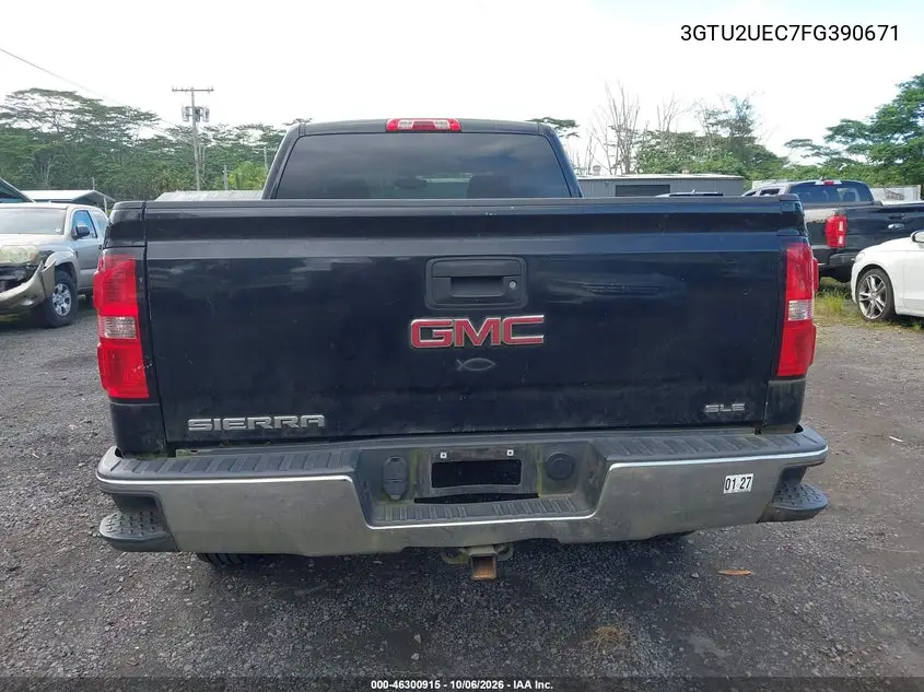 2015 GMC SIERRA VIN 3GTU2UEC7FG390671 — фото 16