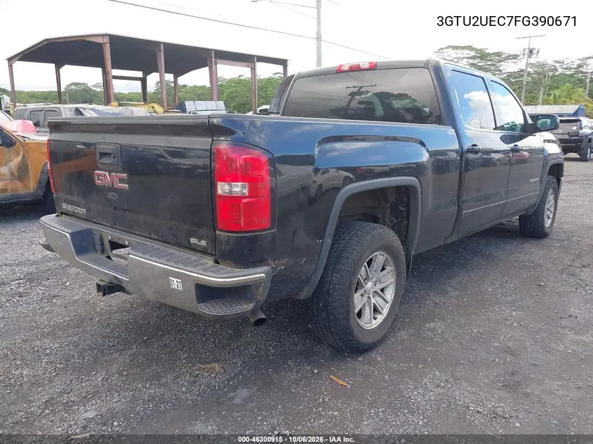 2015 GMC SIERRA VIN 3GTU2UEC7FG390671 — фото 4