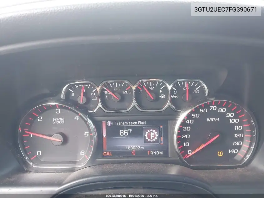 2015 GMC SIERRA VIN 3GTU2UEC7FG390671 — фото 7