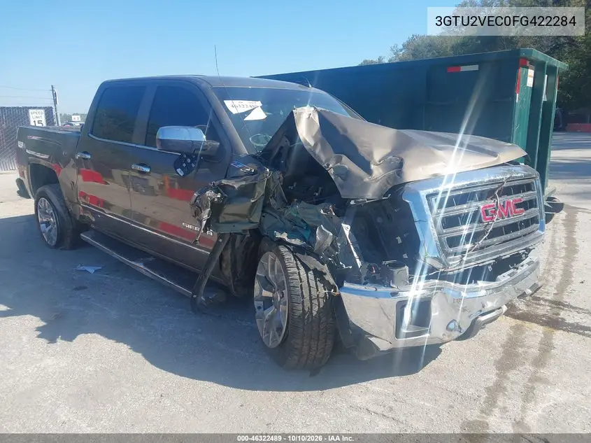 GMC SIERRA 2015, VIN 3GTU2VEC0FG422284