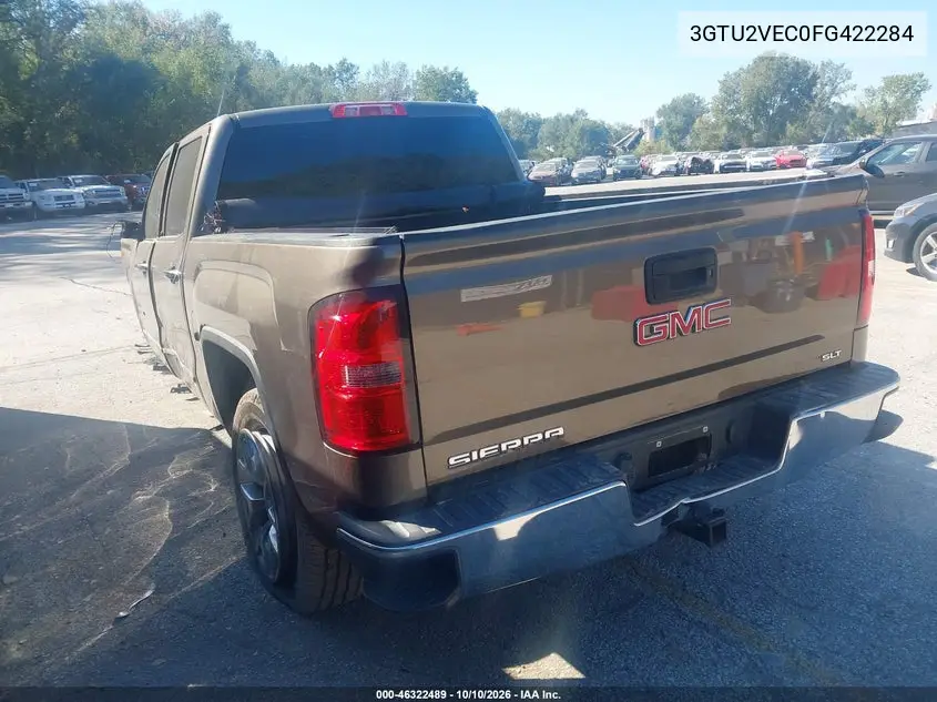 2015 GMC SIERRA VIN 3GTU2VEC0FG422284 — фото 3