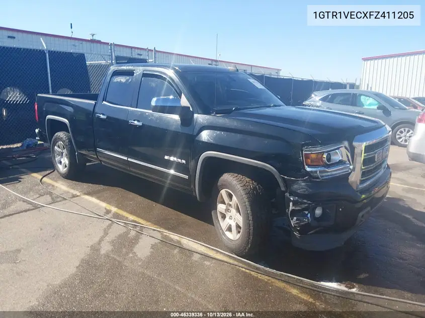GMC SIERRA 2015, VIN 1GTR1VECXFZ411205