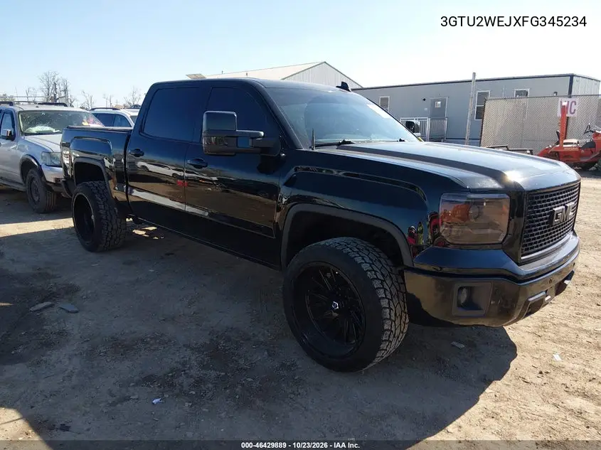 GMC SIERRA 2015, VIN 3GTU2WEJXFG345234
