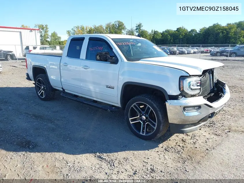 GMC SIERRA 2016, VIN 1GTV2MEC9GZ158045