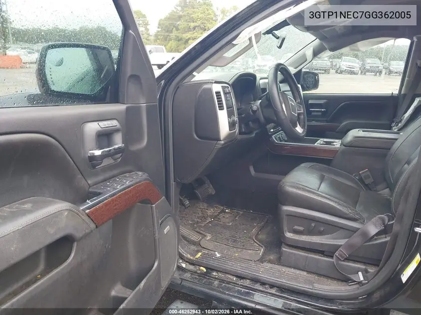 2016 GMC SIERRA VIN 3GTP1NEC7GG362005 — фото 5