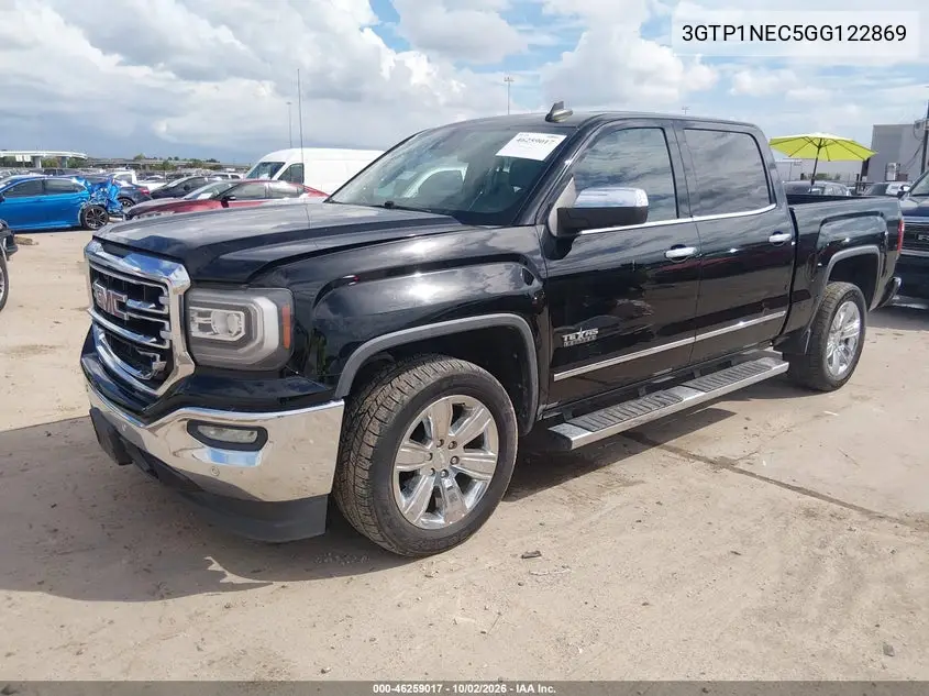 2016 GMC SIERRA VIN 3GTP1NEC5GG122869 — фото 2