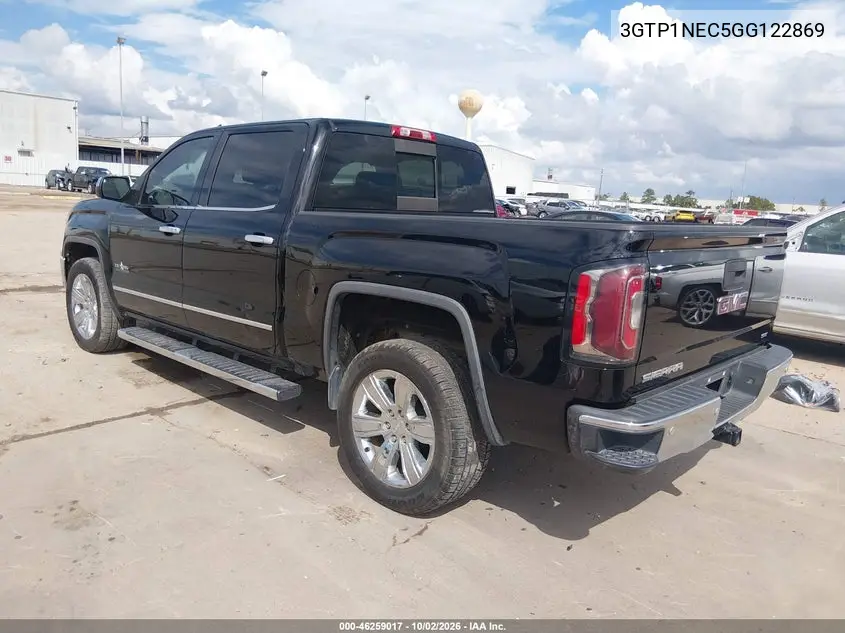 2016 GMC SIERRA VIN 3GTP1NEC5GG122869 — фото 3