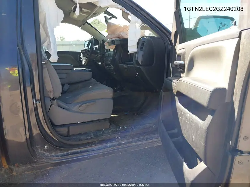 2016 GMC SIERRA VIN 1GTN2LEC2GZ240208 — фото 5