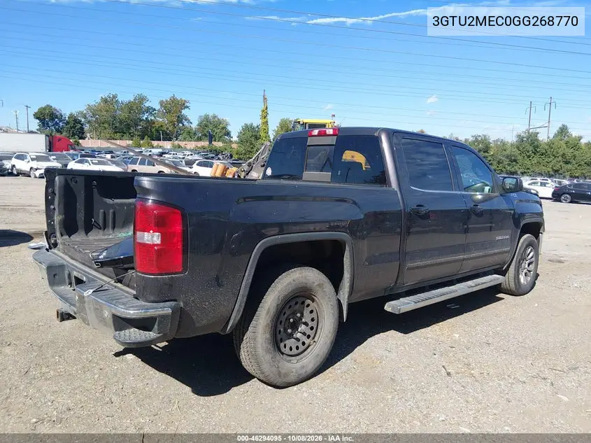 2016 GMC SIERRA VIN 3GTU2MEC0GG268770 — фото 4