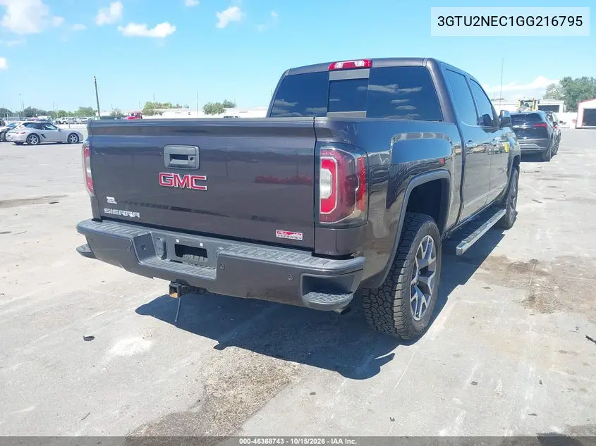 2016 GMC SIERRA VIN 3GTU2NEC1GG216795 — фото 4