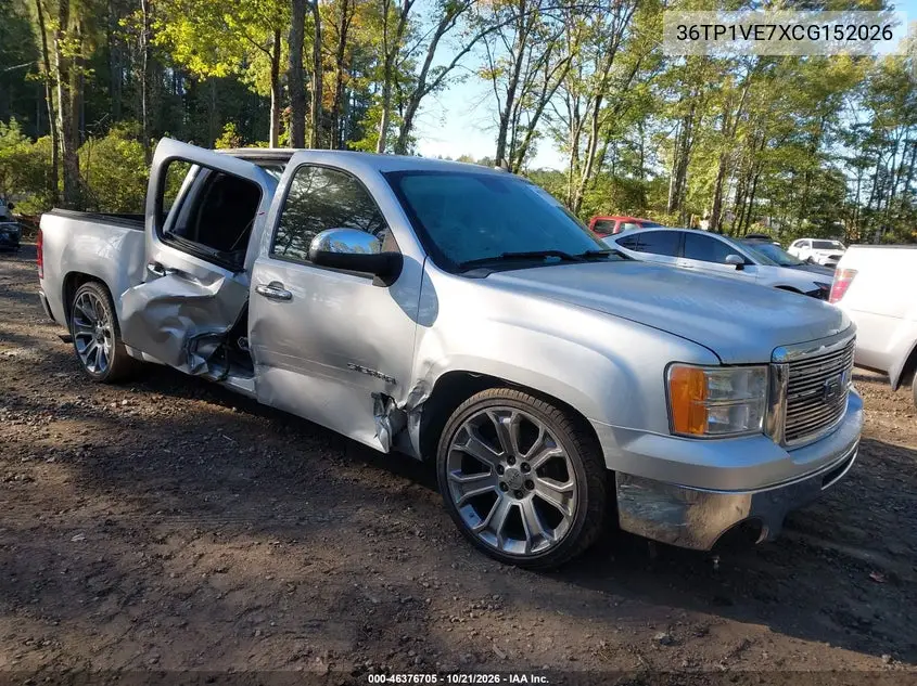 GMC SIERRA 2012, VIN 3GTP1VE7XCG152026