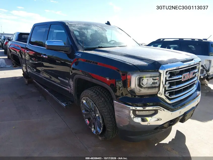 GMC SIERRA 2016, VIN 3GTU2NEC3GG113037