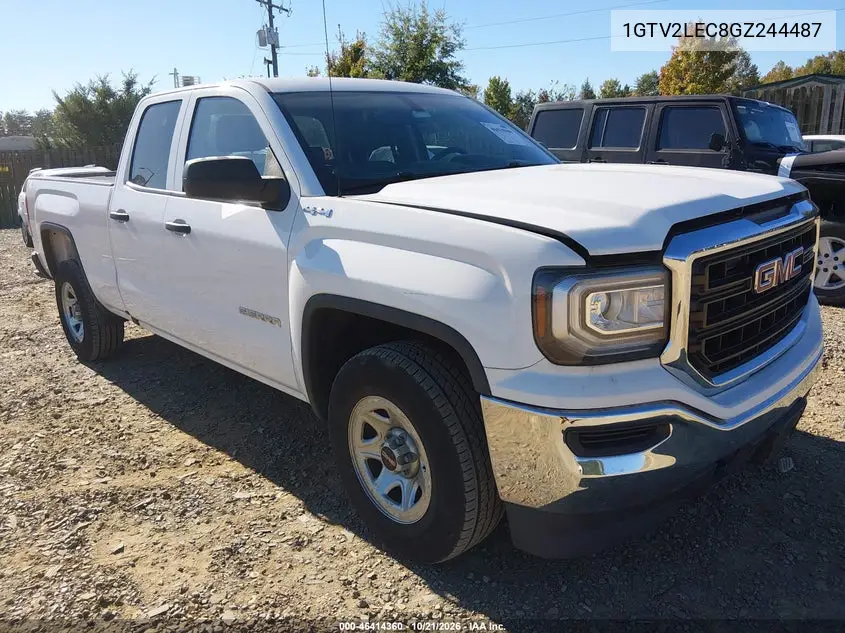 GMC SIERRA 2016, VIN 1GTV2LEC8GZ244487