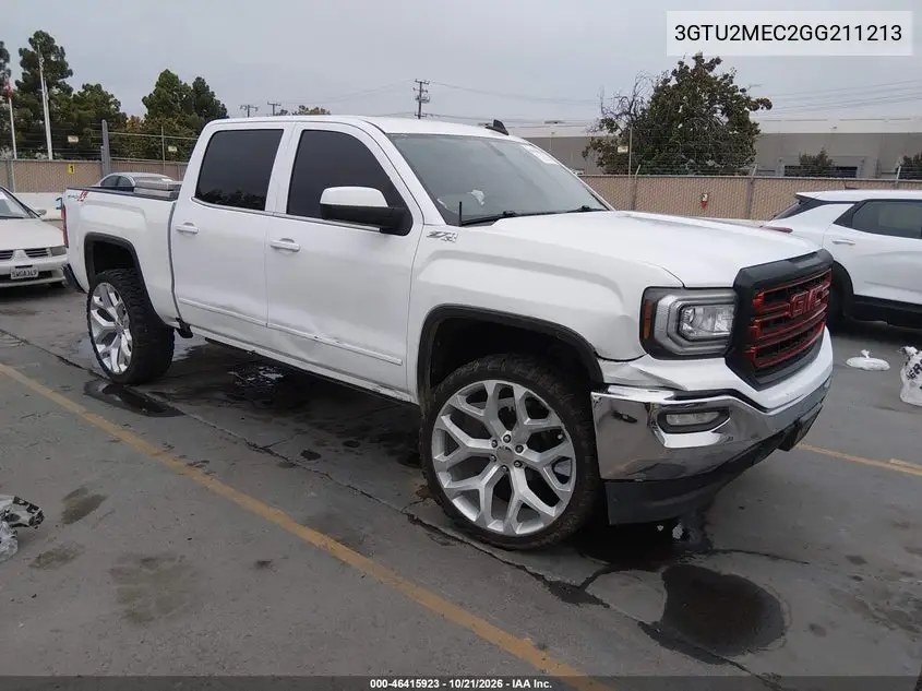 GMC SIERRA 2016, VIN 3GTU2MEC2GG211213